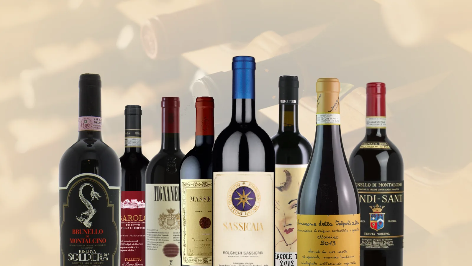 Vini da investimento italiani